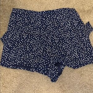 Polka dot shorts!